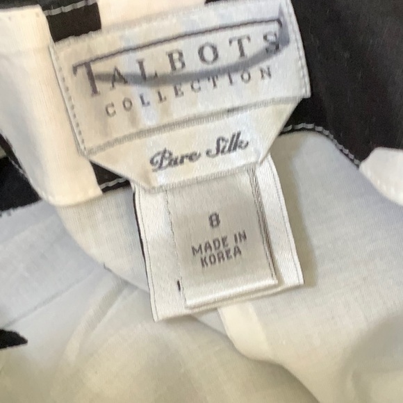 Talbots Vintage Silk Skirt - Picture 5 of 6